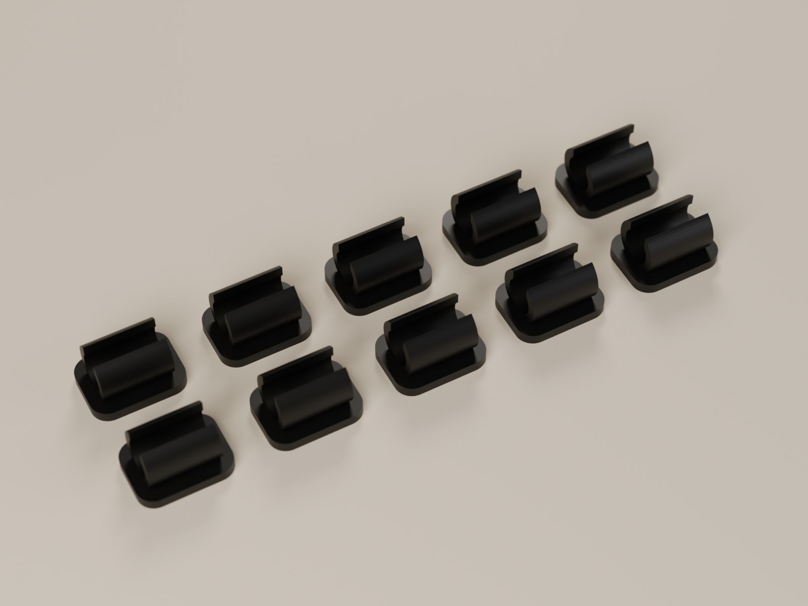 Cable Management Clips (10 pcs)