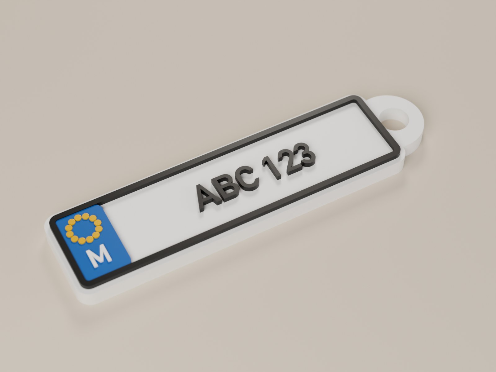Car Logo Style Keychain