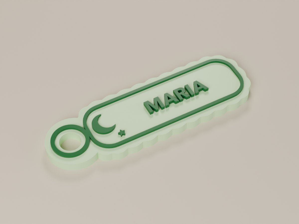 Glow-in-the-Dark Keychain