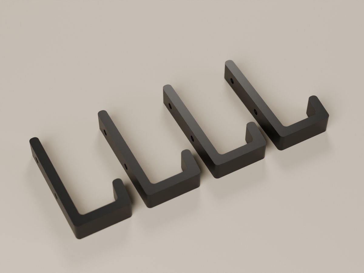 Wall Hooks Set (4 pcs)